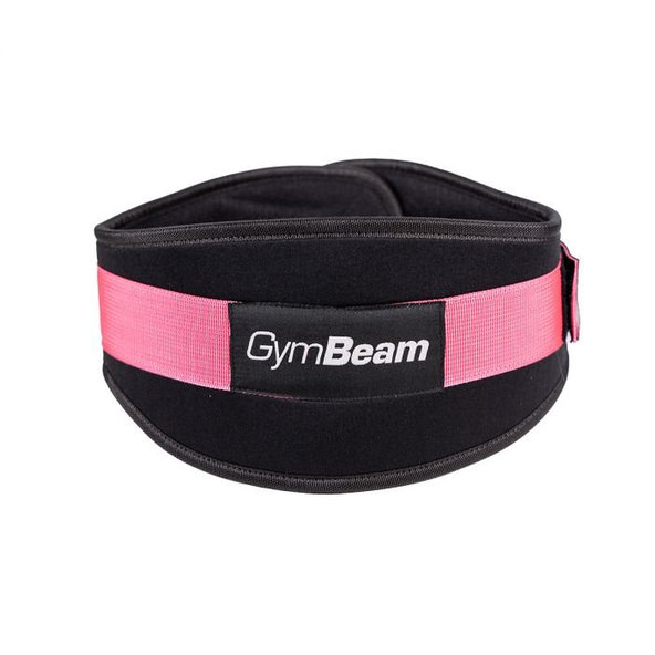 Fitness neoprenový opasok LIFT Black & Pink - GymBeam, veľ. L