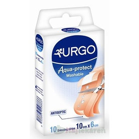 URGO Aqua-protect umývateľná náplasť 10x6cm 10 ks