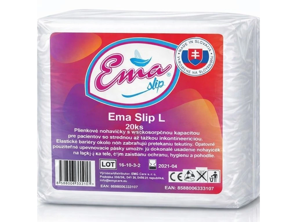 Ema Slip L plienkové nohavičky zalepovacie, 20ks