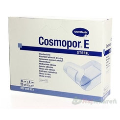 COSMOPOR E STERIL obväz na rany sterilný (10x8cm) 25 ks