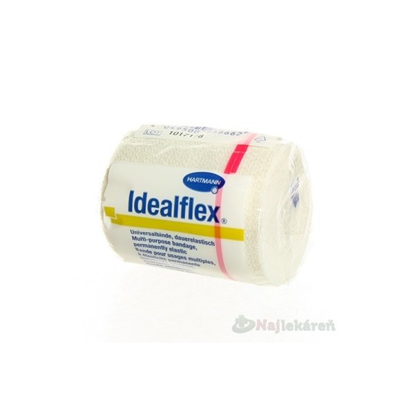 IDEALFLEX ovínadlo elastické krátkoťažné (6cm x 5m) 1 ks