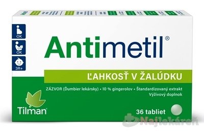 E-shop Antimetil pre ľahkosť v žalúdku 36ks