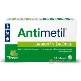 Antimetil pre ľahkosť v žalúdku 36ks