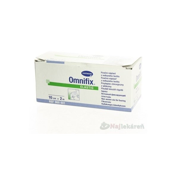 OMNIFIX ELASTIC hypoalergénna náplasť fixačná z netkaného textilu (10cmx2m) 1ks