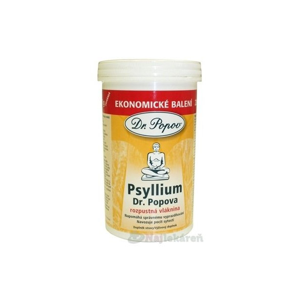 DR. POPOV PSYLLIUM výživový doplnok, 240g