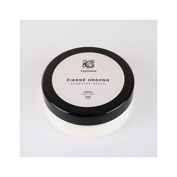 Bambucké maslo čierne hrozno Cyprianus 200ml