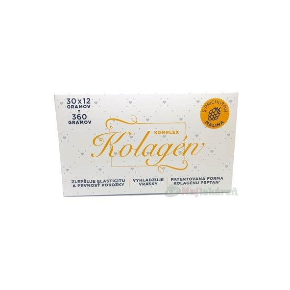 Kolagén KOMPLEX Malina, vrecúška 30x12 g