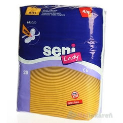 Seni Lady AIR MINI VLOŽKY anatomické urologické vložky pre ženy, savosť 190ml, 20ks