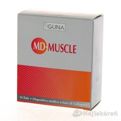 E-shop GUNA MD MUSCLE kolagénový roztok na kĺby a svaly 10x2 ml