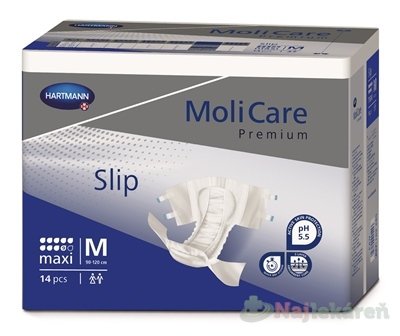 E-shop MoliCare Premium Maxi M plienkové nohavičky zalepovacie (90-120cm), 3360ml, 14ks