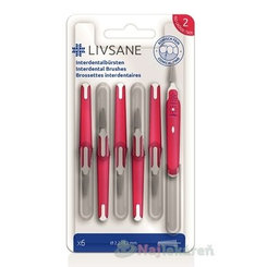 Livsane medzizubné kefky - kužel 2,2-3,2 6ks