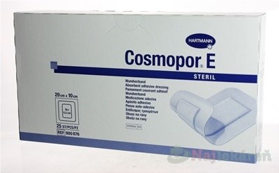 E-shop COSMOPOR E STERIL náplasť sterilná s mikrosieťkou (20x10cm) 25ks