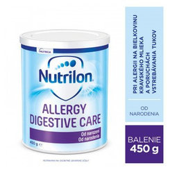 Nutrilon ALLERGY DIGESTIVE CARE, špeciálna mliečna výživa (od narodenia), 450g