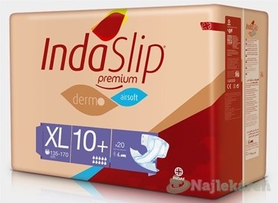 E-shop IndaSlip Premium XL 10 Plus plienkové nohavičky, dermo, airsoft, obvod 130-170cm, 20ks