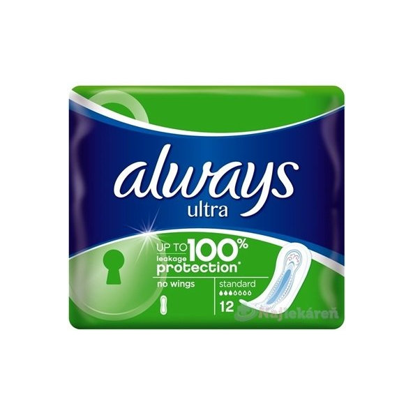 ALWAYS ULTRA STANDARD hygienické vložky 12ks