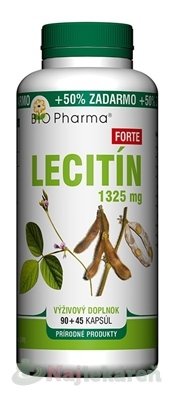 E-shop BIO Pharma Lecitín Forte 1325 mg na cholesterol, 135ks