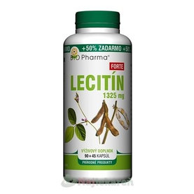 BIO Pharma Lecitín Forte 1325 mg na cholesterol, 135ks