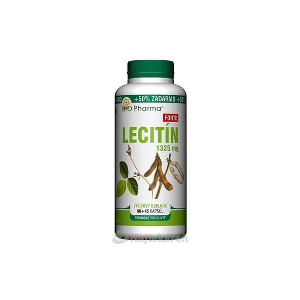 BIO Pharma Lecitín Forte 1325 mg na cholesterol, 135ks