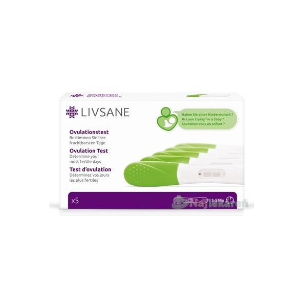 Livsane ovulačný test 5ks