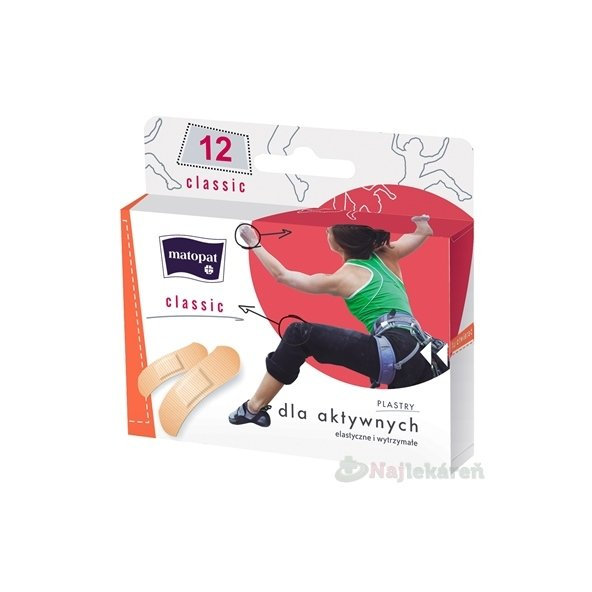 Matopat classic náplasť 2 rozmery, 12ks