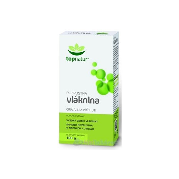 topnatur PSYLLIUM VLÁKNINA výživový doplnok, 100g