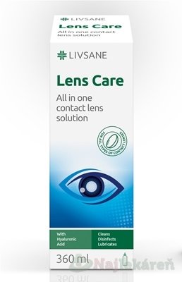 E-shop Livsane roztok na kontaktné šošovky 360 ml