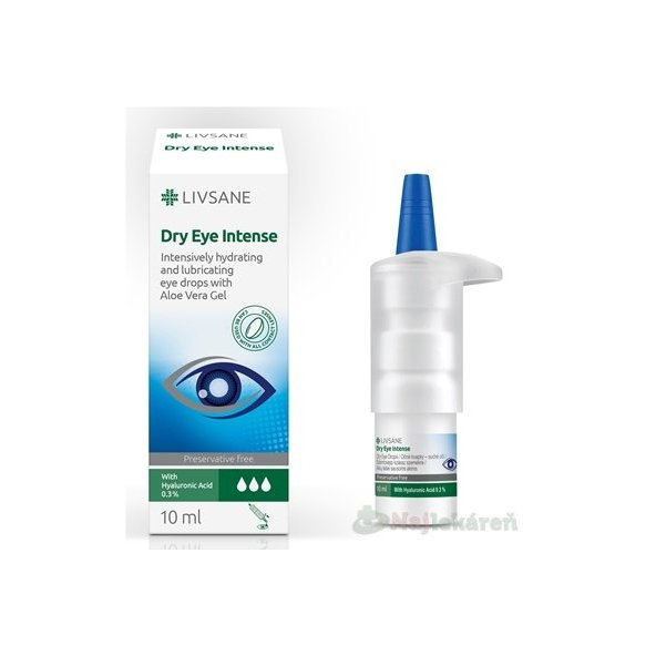Livsane očné kvapky 0.3% HA10M