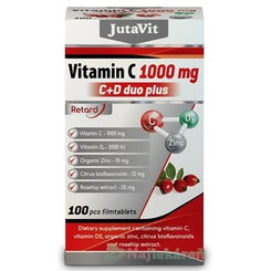 JUTAVIT VIT.C 1000MG+D3 DUO 100TBL