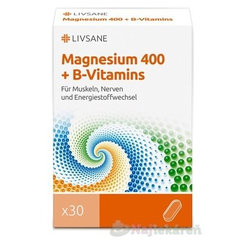 Livsane magnezium s B vitamínmi 60 tabliet