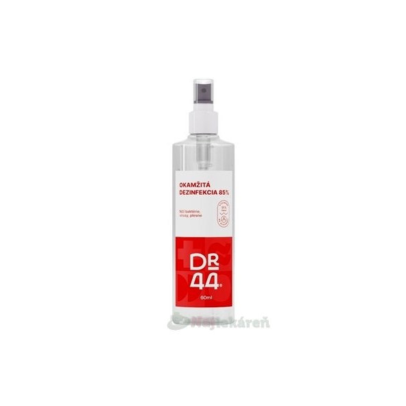 DR.44 OKAMŽITÁ DEZINFEKCIA (85% etanol) 1x60 ml