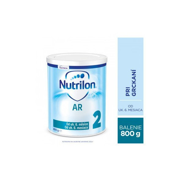 Nutrilon 2 AR, špeciálna mliečna výživa pri grckaní (od ukonč. 6 m), 800 g