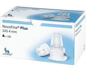 E-shop NovoFine Plus 32G (0,23/0,25 x 4 mm) ihla na aplikáciu inzulínu 100ks