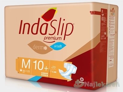 E-shop IndaSlip Premium M 10 Plus plienkové nohavičky, dermo, airsoft, obvod 80-125cm,20ks