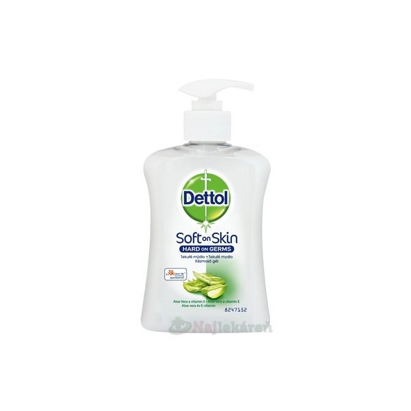 DETTOL TEK.MYDLO JEMNA ALOE  250ML