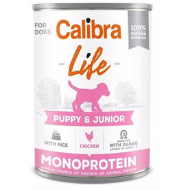 Calibra KONZERVA dog Puppy & Junior Life Chicken & Rice 6 x 400g