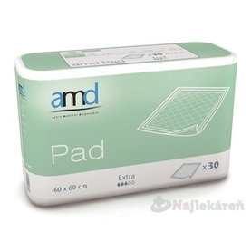 AMD Pad Extra, podložky pod pacienta (60x60 cm), 1x30 ks