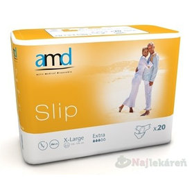 AMD Slip Extra, inkontinenčné plienky (veľkosť XL), 1x20 ks