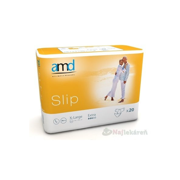 AMD Slip Extra, inkontinenčné plienky (veľkosť XL), 1x20 ks