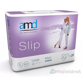 AMD Slip Maxi, inkontinenčné plienky (veľkosť L), 1x20 ks