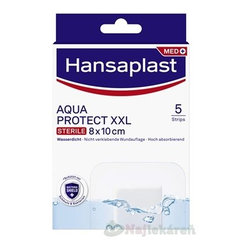 Hansaplast AQUAPROTECT XXL vodotesná náplasť (8x10 cm), 5ks