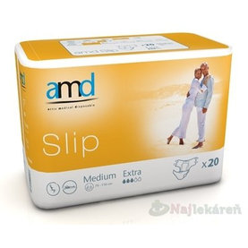 AMD Slip Extra, inkontinenčné plienky (veľkosť M), 1x20 ks