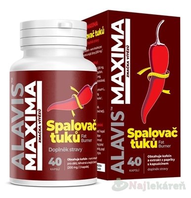 E-shop ALAVIS MAXIMA Spaľovač tukov - 40 cps