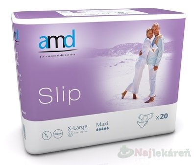 E-shop AMD Slip Maxi, inkontinenčné plienky (veľkosť XL), 1x20 ks