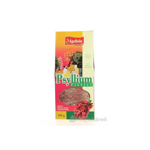 APOTHEKE PSYLLIUM S ČERVENOU REPOU voderozpustná vláknina 100g