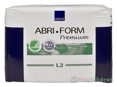 E-shop ABENA ABRI FORM Premium L2 plienkové nohavičky priedušné, boky 100-150cm, savosť 3100ml, 22ks