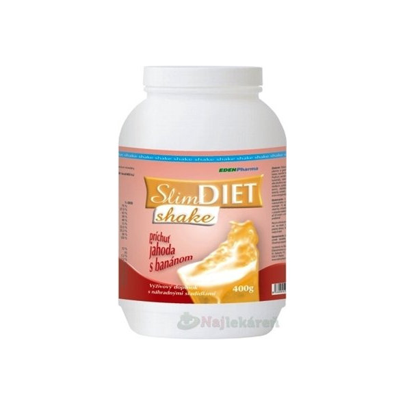EDENPharma SLIM DIET SHAKE na chudnutie, 400g