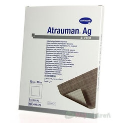 ATRAUMAN AG kompres impregnovaný obsahuje striebro(10x10 cm) 3ks