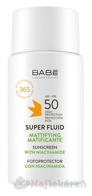 E-shop BABÉ SUPER FLUID OIL FREE SPF50