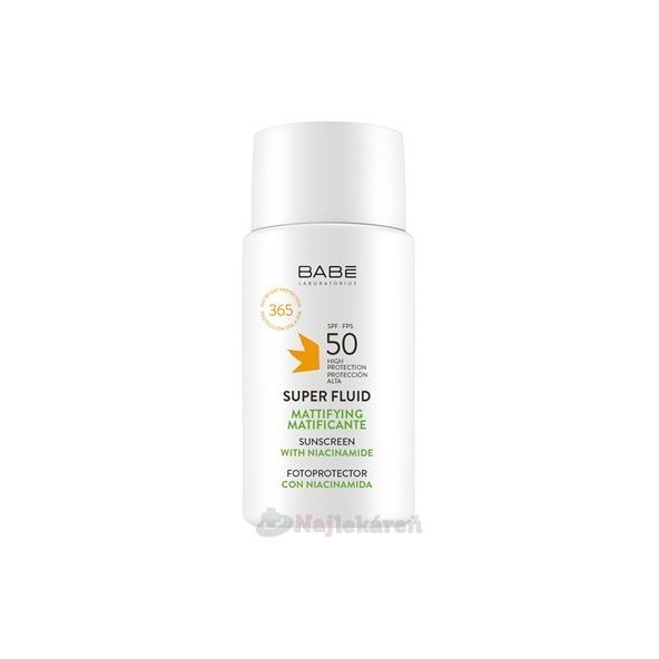 BABÉ SUPER FLUID OIL FREE SPF50