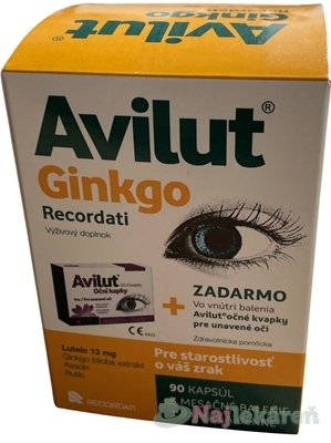 E-shop AVILUT Ginkgo Recordati
